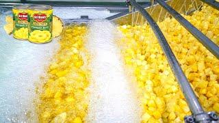 How is make Del Monte Pineapple in Factory? | Most Interesting Manufacturing Processes!!!