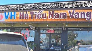 Hủ tiếu NAM VANG tại San Jose. California.#cathyluulifeusa