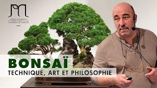 Bonsaï, technique, art et philosophie - Conférence de Jean-Marc Pouillon - Jardin botanique de Nancy