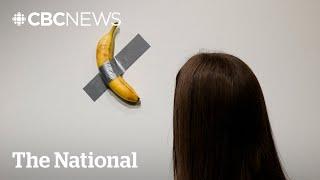 #TheMoment a banana duct-taped to a wall sold for $6.2M