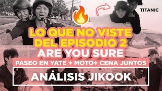 JIKOOK - ANÁLISIS EPISODIO 2  VLOG DE VIAJE JIKOOK + PASEO EN YATE + DORMIR JUNTOS(Cecilia Kookmin)