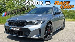 BMW M340i LCI | STOCK vs RaceChip | 0-250 ACCELERATION & INSTALLATION