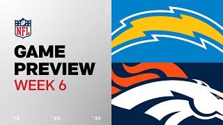 Los Angeles Chargers vs. Denver Broncos | 2024 Week 6 Game Preview