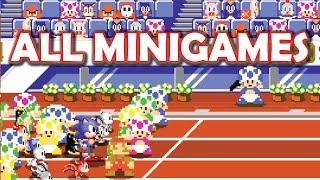 Mario and Sonic at the Olympic Games ALL RETRO Minigames