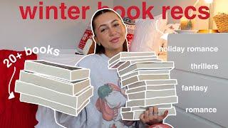 winter & holiday book recommendations ⭐️ | bookmas day 4