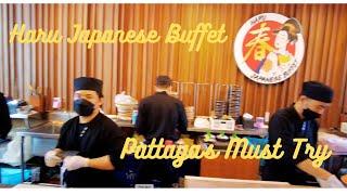 Haru Japanese Buffet, Pattaya's Must Try