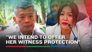 Garma, posibleng bigyan ng witness protection, ayon sa DOJ | ABS-CBN News