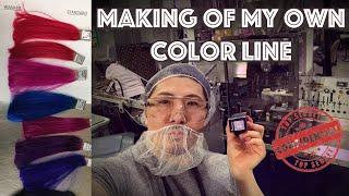 The SECRETS behind the making of my own COLOR LINE