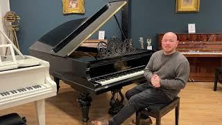 Bluthner Grand Piano at Sherwood Phoenix No Reserve Piano and Guitar Auction (on ebay)