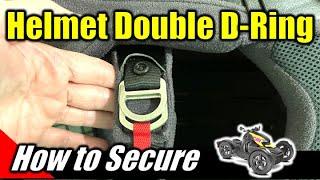 Double D-Ring Motorcycle Chinstrap: How to Secure | Ryker Rider