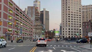 Downtown Detroit Michigan 2021