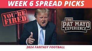 2024 NFL Week 6 Spread Picks, Game Predictions, Robert Saleh FIRED | Cust Corner: Abstinance Credit