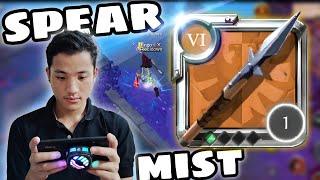 Solo mist spear  pvp mobile gameplay -Albion online