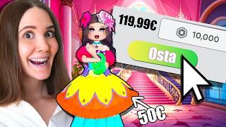 Käytin 120€ Roblox DRESS TO IMPRESS... Voitanko?!