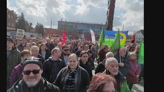 Kundgebung „Voerde zeigt Flagge“ 07.03.2020 "Für unsere Demokratische Gesellschaft in Voerde"