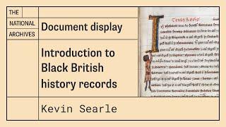 Introduction to Black British history records