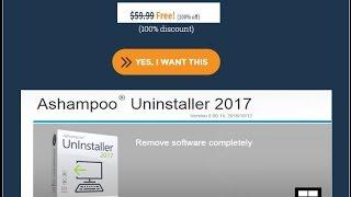 Free Ashampoo UnInstaller 2017 [for PC] (100%discount)