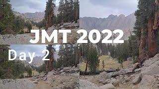 JMT NOBO |  Day 2  |  New Army Pass to Crabtree Meadow