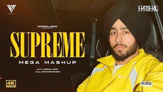 Shubh - Supreme Mega Mashup | Harshal Music | Supreme X Signed To God X Winning | Punjabi Mashup