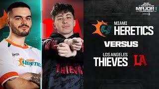 @MiamiHeretics vs @LAThieves | Major I Tournament | Elimination Finals