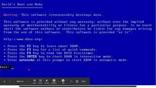 Wiping Hard Drives Using DBAN (Bootable USB)