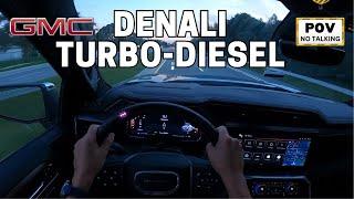 2024 GMC Sierra 1500 Denali Ultimate Duramax Turbo-Diesel - POV Test Drive