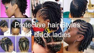 Trendy ladies hair styles. Beautiful hair styles for black women. Natural hair do for 2023.