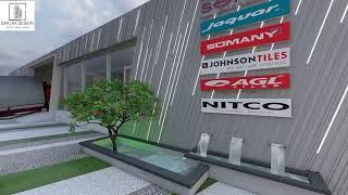 Ongoing Ceramic Showroom for Vir Sai Ceramic (Dhule Maharashtra) By Sarjak design / +919824890552