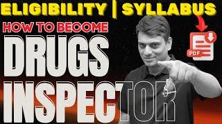 How to prepare for Drμgs Inspector (DI)? | UPSC DI (Pharma) Vacancy Update | Eligibility | Syllabus