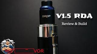 Drop V1.5 RDA by DigiFlavor Review & Build