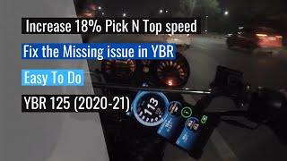 How to Increase Power in YBR | Carb Tuning | YBR 125 | 2021 | Top Speed | Missing Issue