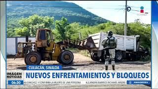 Se reportan nuevos enfrentamientos y bloqueos en Culiacán, Sinaloa | Noticias con Francisco Zea