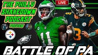 The Philly Shakedown Podcast | Battle For PA! | Passing Game Gets Going? | Staying With The Lions