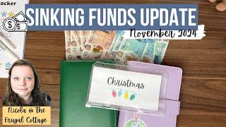 SINKING FUNDS UPDATE November 2024