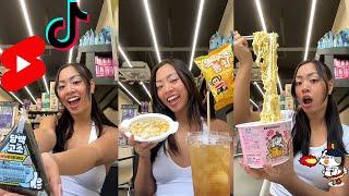 *compilation video* eating at the korean convenience store (day 31-60)