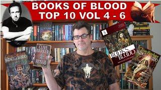 I countdown my top 10, favorite short stories from Clive Barker's Books Of Blood, volume 4 - 6.