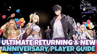 UPDATED ULTIMATE NEW & RETURNING PLAYER 1 YEAR GUIDE! EVERYTHING YOU NEED! [Solo Leveling: Arise]