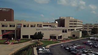 St. Louis Area Food Bank giveaway at SSM Health DePaul Hospital