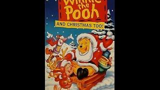 Digitized opening to Winnie the Pooh & Christmas Too! (UK VHS)