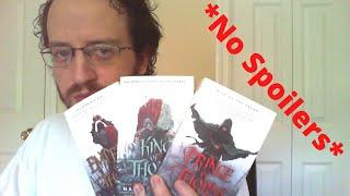 The Broken Empire Series Review *No Spoilers* Mark Lawrence.