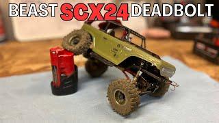 My BEAST Axial SCX24 Deadbolt Build/Mods in depth!