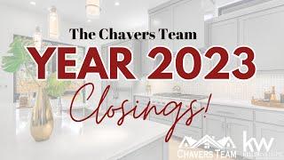 The Chavers Team Closings for 2023