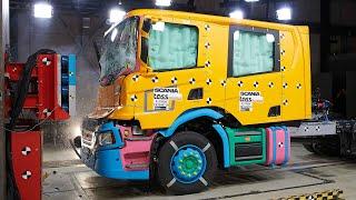 How Scania's crash tests work