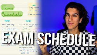 How to Study for Exams Effectively - Exam Timetable