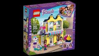 LEGO Friends 41427 Emma's Fashion Shop unboxing & speed build