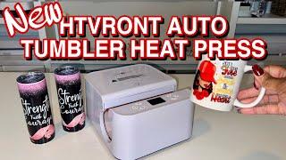 The New HTVRONT AUTO Tumbler Press!  Amazon Budget Mug/Tumbler Press