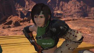 FINAL FANTASY VII REBIRTH is Yuffie  Angry reaction