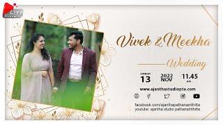 The Holy Matrimony of Vivek & Meekha