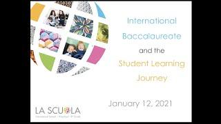 Parent Education Series: International Baccalaureate (IB) & the Student Learning Journey