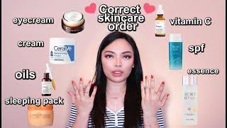 The Correct Order to Apply Your Skincare Products